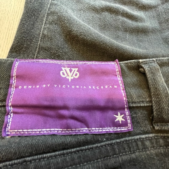 Victoria Beckham BLKSTR Embroidered Jeans Sz 27 - Picture 3 of 10